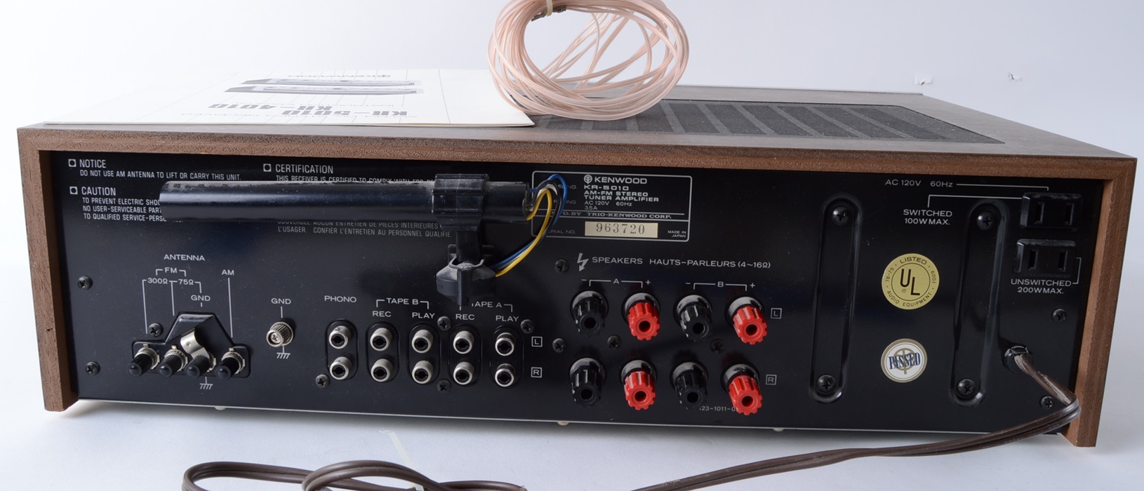 Vintage Kenwood Receiver EBTH